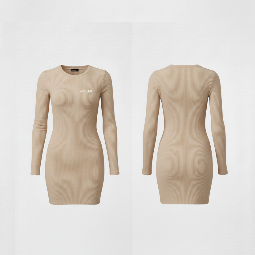 Ribbed Bodycon Dress