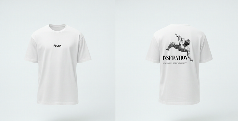 Crewneck T-shirt Aesthetic falling man