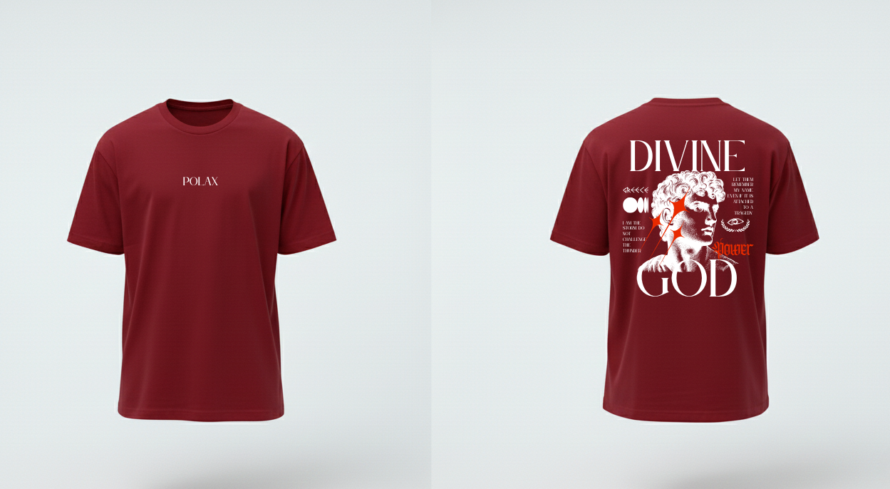 Crewneck T-shirt Divine God