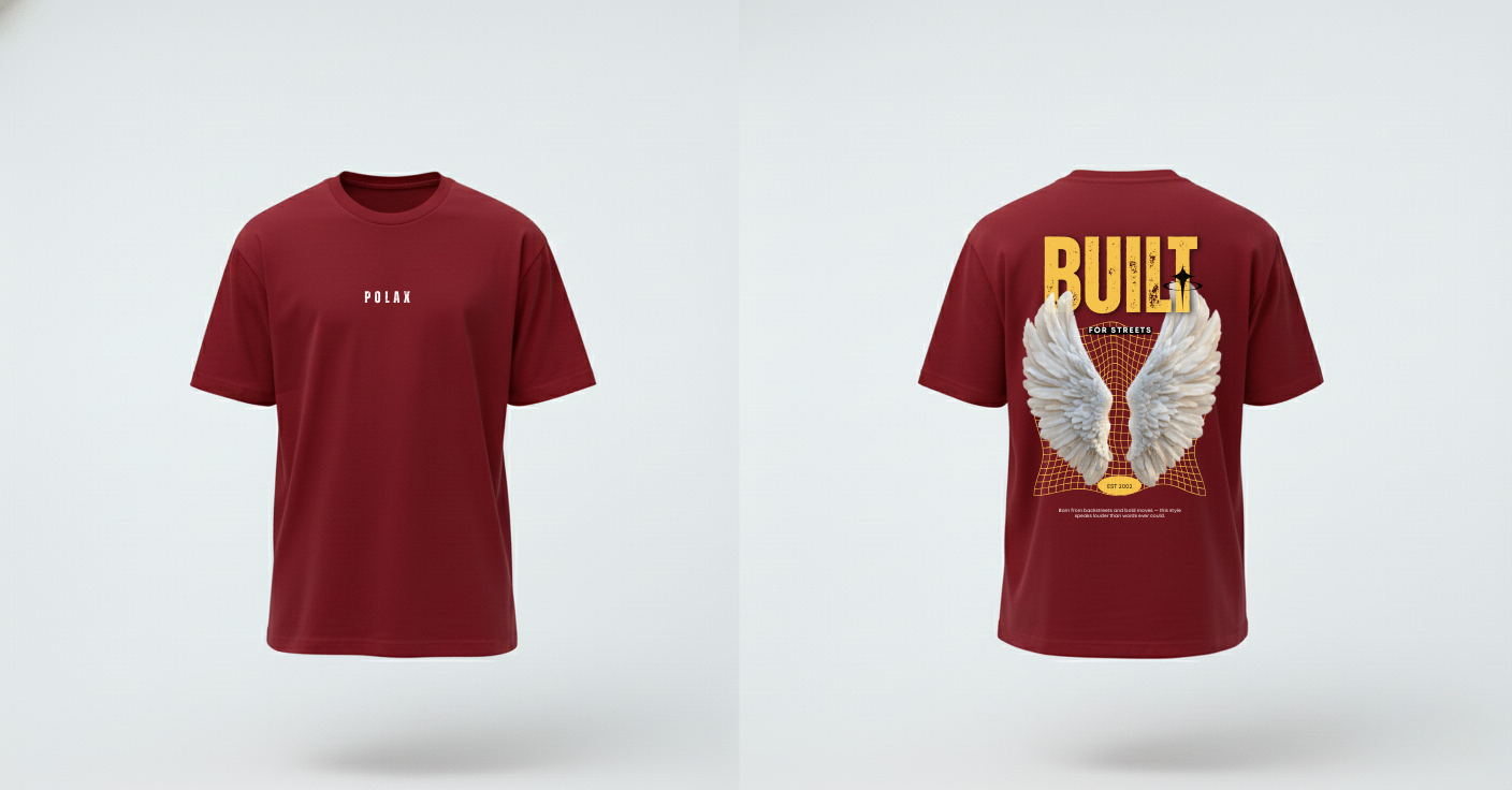 Crewneck T-shirt Wings