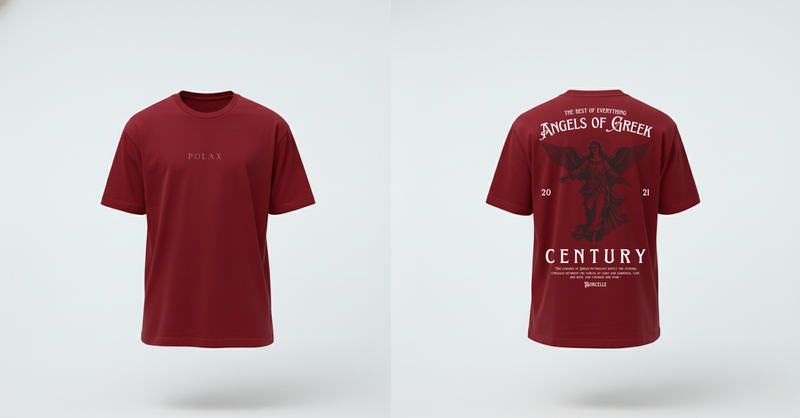 Crewneck T-shirt Angels Of Greek